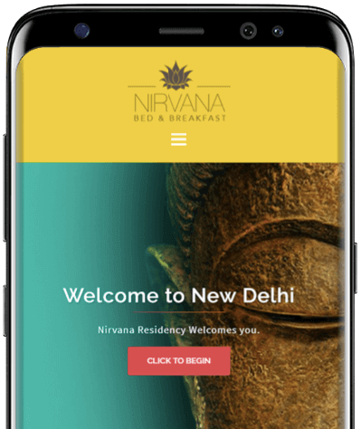 Nirvana Residency - eCommerce cross-platform website with hotel booking engine